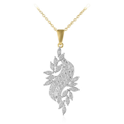 Collier en argent et Diamant I3 (I)