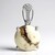 Ciondolo in argento con Magnesite
