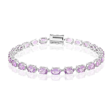 Bracciale in argento con Ametista