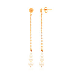 Freshwater pearl Silver Earrings