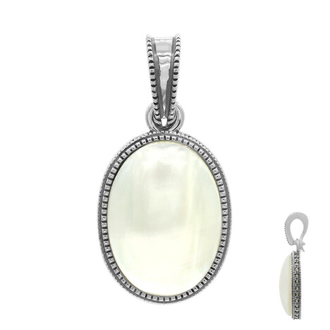 Ciondolo in argento con Perla Mabe (TPC)