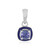 Tanzanite Silver Pendant