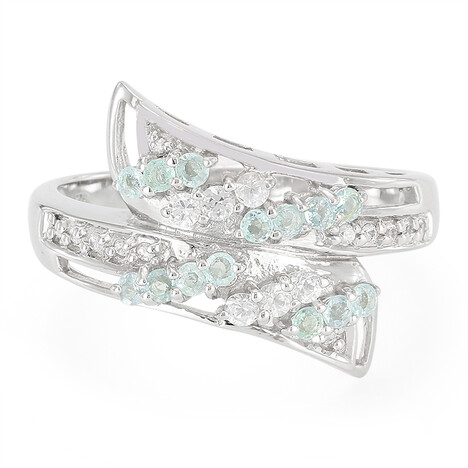 Paraiba-Turmalin-Silberring