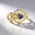 Anello in oro con Tanzanite