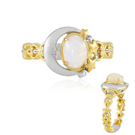 Welo-Opal-Silberring (Gems en Vogue)