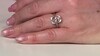 Anillo en plata con Morganita de Brasil