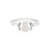Bague en argent et Perle de culture d'eau douce