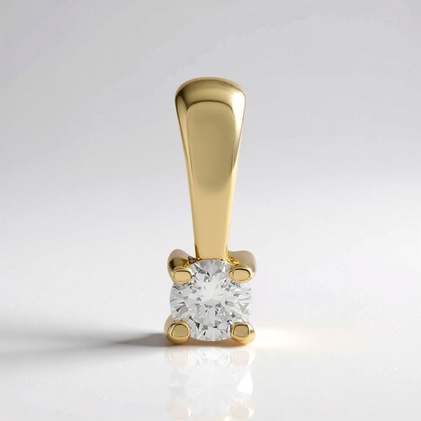 Pendentif en or et Diamant IF (G)