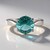 Anello in argento con Fluorite Verde