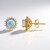 AAA Welo Opal Silver Earrings (de Melo Essence)