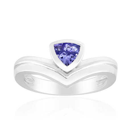 Anello in argento con Tanzanite (Pallanova)