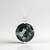 Pendentif en argent et Agate mousse