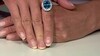 Zilveren ring met een Marambaia-topaas