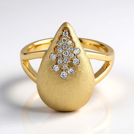 Anello in argento con Diamante I1 (G) (Annette)