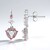 Orecchini in argento con Zircone
