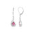 Boucles d'oreilles en or et Tourmaline rose (KM by Juwelo)