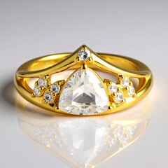 Anello in argento con Zircone