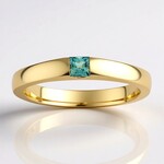 Anello in oro con Alessandrite (de Melo Gold)