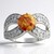 Anello in argento con Sfalerite (de Melo Essence)