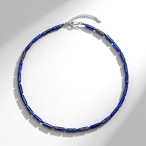 Collier en argent et Sodalite