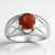 Anello in argento con Pietra del Sole dell'Oregon
