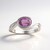 Anello in argento con Kunzite (Pallanova)