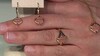 Anillo en plata con Piedra de luna melocotón (KM by Juwelo)