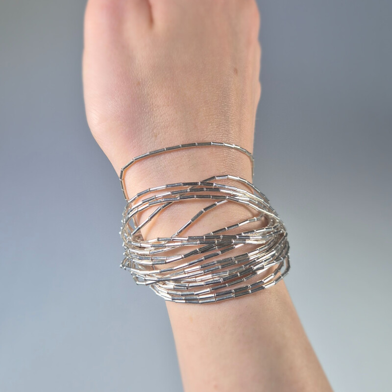 Brazalete en plata (Nan Collection)
