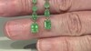 Pendientes en plata con Esmeralda Nova Era (de Melo Essence)