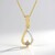 Collana in argento con Diamante Cioccolato I2