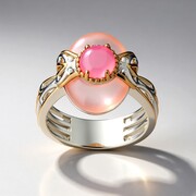 Anello in argento con Madreperla (Gems en Vogue)