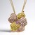 Collana in oro con Zaffiro Rosa (CIRARI)