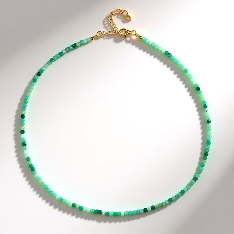 Collana in argento con Smeraldo Brasiliano