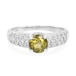 Limonen-Apatit-Silberring