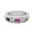 Fancy Tourmaline Silver Ring (SAELOCANA)