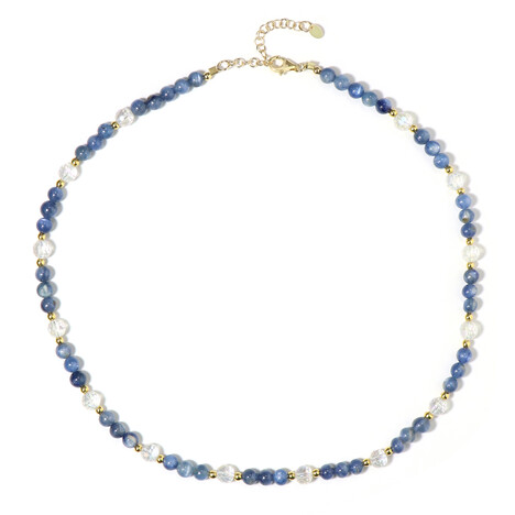 Collier en argent et Quartz Rayon de Lune (Riya)