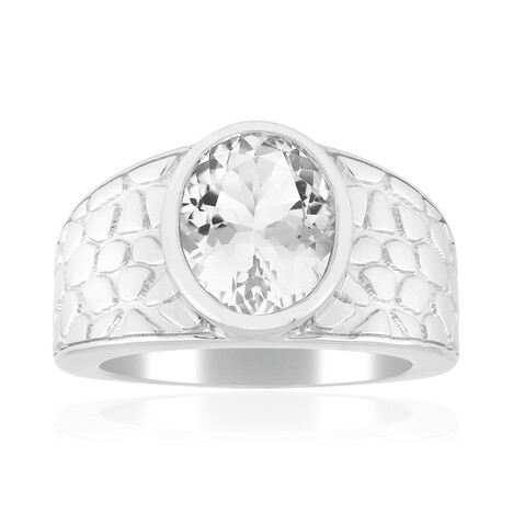 Herkimer Quarz-Silberring (de Melo Essence)