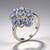 Bague en argent et Tanzanite
