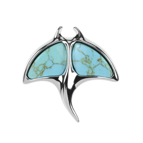 Pendentif en argent et Turquoise (dagen)