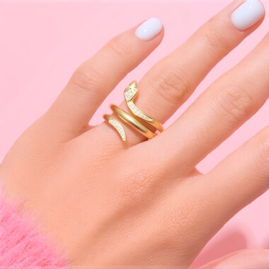 Anillo en plata con Peridoto (Adela Silber)