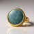 Anello in argento con Fuchsite (dagen)