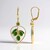 Peridot Silver Earrings