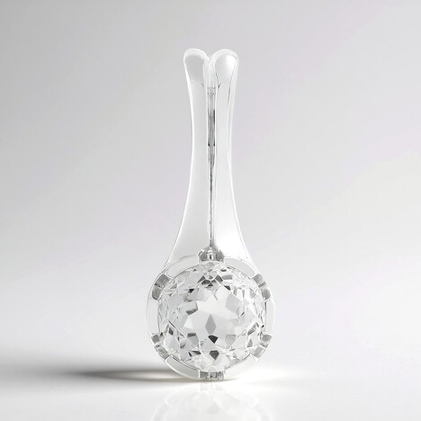 Ciondolo in argento con Kunzite Bianca (Pallanova)