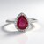 Anello in argento con Rubino Bemainty