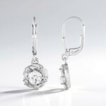 Orecchini in argento con Zircone