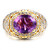 Sambia-Amethyst-Silberring (Dallas Prince Designs)