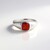 Anello in oro con Andesina Rossa (KM by Juwelo)