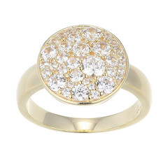 Zircon Silver Ring (Adela Silber)