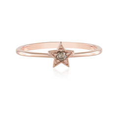 Anillo en plata con Diamante I3 champán