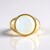 Anello in argento con Opale di Welo (Adela Silber)